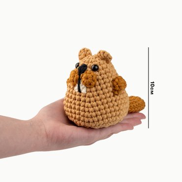 Crochet kit Beaver: photo 2 - ORNER