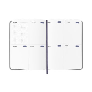 Планер-дневник «Планер очень серьезного человека» серый: Фото - ORNER