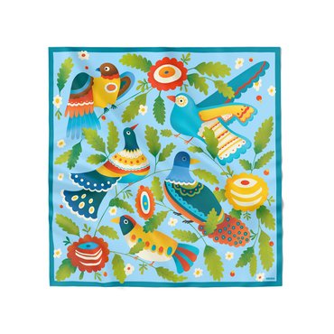 Scarf Chirp 85х85 cm: photo - ORNER