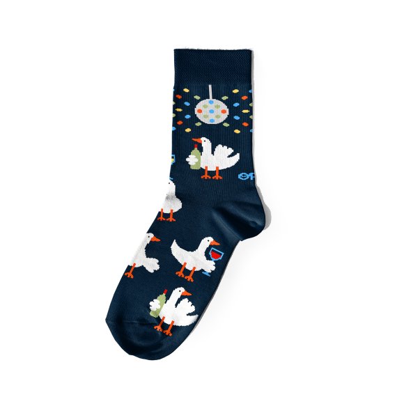 Set of socks "Geese Wine Lovers": Photo