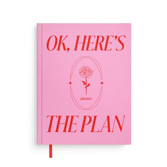 Planner "HERE’S THE PLAN" pink: Photo