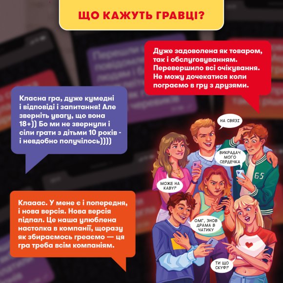 Игра для компании «У вас 1 новое сообщение 2.0»: Фото