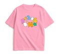 Oversized T-shirt ORNER x Maliunok "Ukrainian ABC" pink: Photo