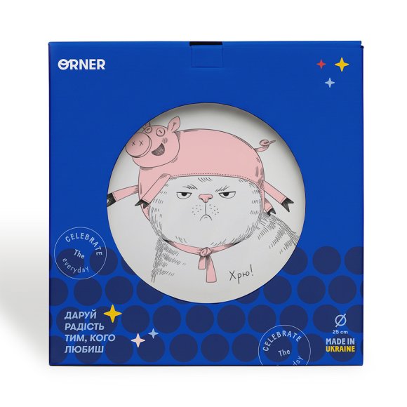 Тарелка «Хрю»: Фото