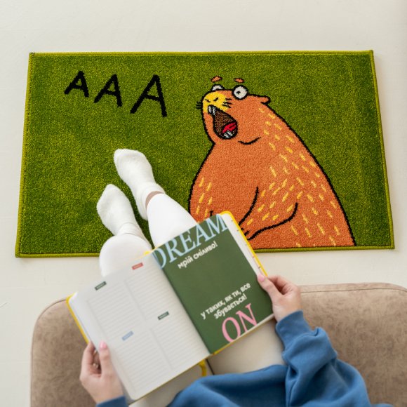 Rug "Groundhog" 60x100: Photo