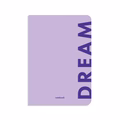 Блокнот у клiтинку Dream фіолетовий
