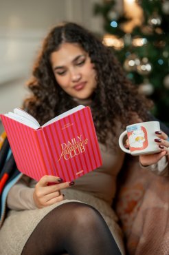 Планер-дневник «Daily planner club» розовый: Фото - ORNER