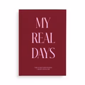 Осознанный планер «MY REAL DAYS» красный