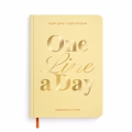 Дневник на 3 года «One line a day» светлый