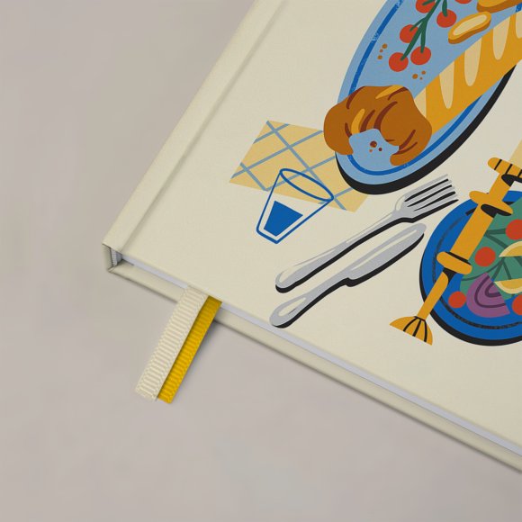 Cooking notebook "My recipes" light: Photo