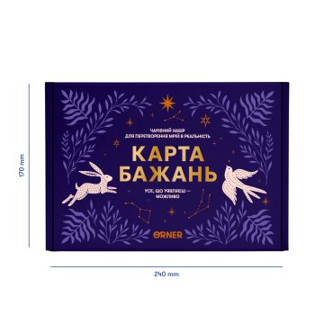 Набор для создания карты желаний «Все возможно»: Фото - ORNER