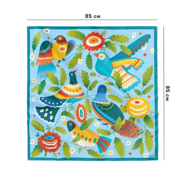 Scarf Chirp 85х85 cm: photo 2 - ORNER