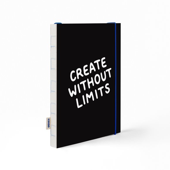 Скетчбук «Create without limits» черный: Фото