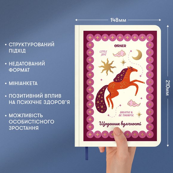 Дневник благодарности «Be thankful»: Фото