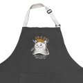 Фартук «Кошка в короне» серый: Фото 4