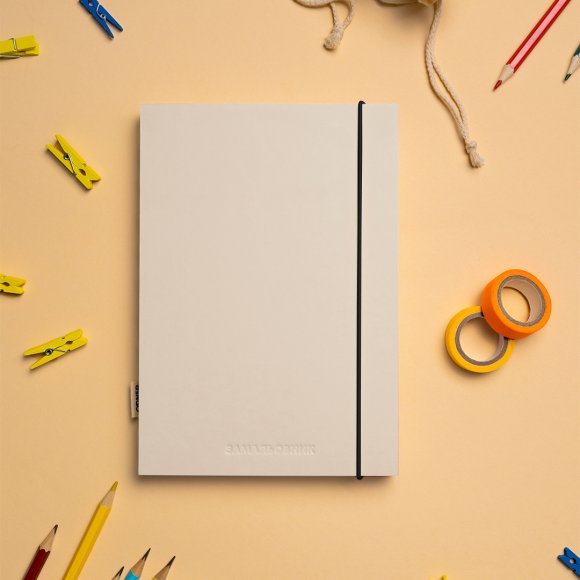 Скетчбук «Зарисовщик» бежевый: Фото