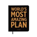 Планер «WORLD'S MOST AMAZING PLAN» черный: Фото