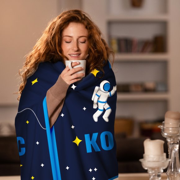 Плед «Ты — космос»: Фото