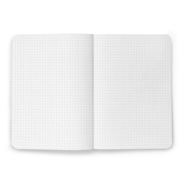 Squared notebook ORNER х MALIUNOK Simple solutions light blue: photo 2 - ORNER