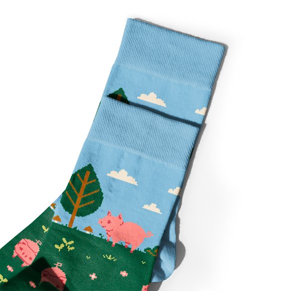 Set of socks "Village core": Photo