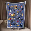 Blanket "Tree of Life" blue (several sizes): Photo