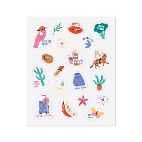 Набор стикеров Фан эдишн: Фото