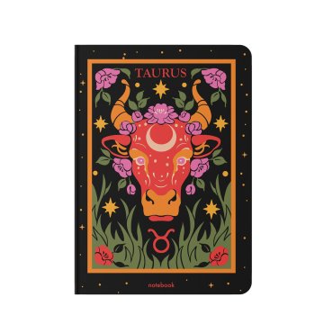 Блокнот в крапку «Знак зодіаку — Телець»: фото - ORNER
