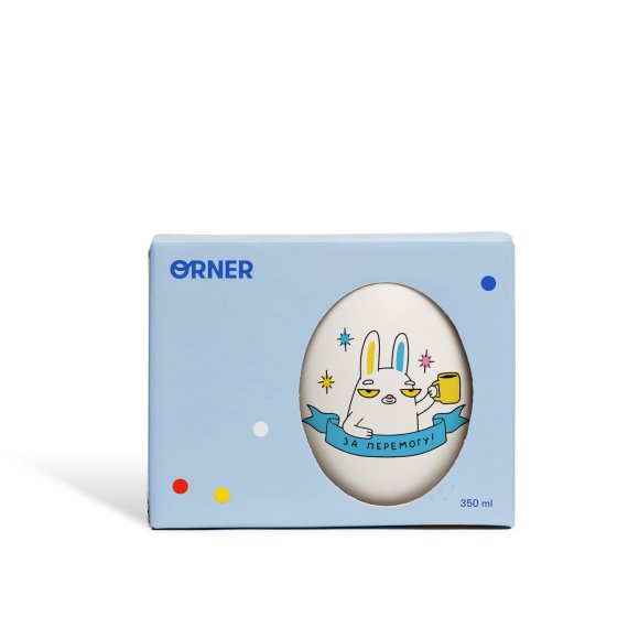 Чашка ORNER х MALIUNOK «Кролик»: Фото