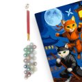 Paint by numbers "Ninja Cats": Photo 2