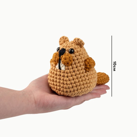 Crochet kit "Beaver": Photo