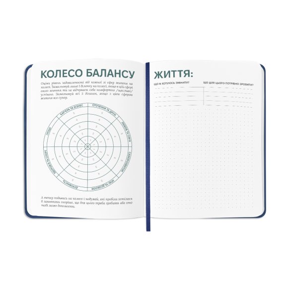 Планер-дневник «Планер серьезного человека» темно-синий: Фото