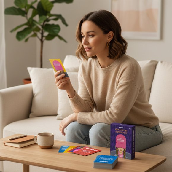 Карточки с аффирмациями «Деньги любят меня»: Фото