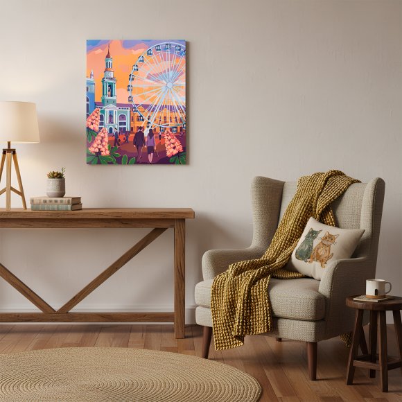 Картина за номерами «Контрактова площа»: Фото