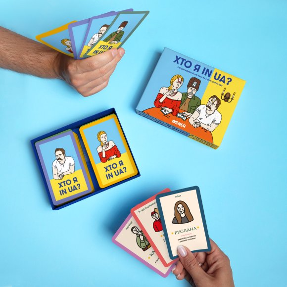 Игра для компании «Кто я in UA?»: Фото