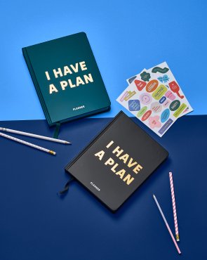 Планер «I HAVE A PLAN» черный: Фото - ORNER