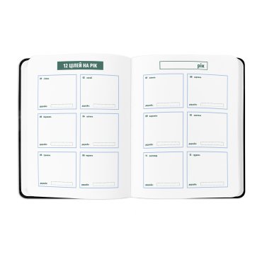 Планер «I HAVE A PLAN» черный: Фото - ORNER