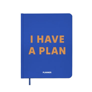 Планер «I HAVE A PLAN» синій: фото - ORNER