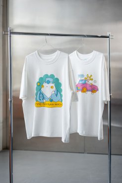 Футболка оверсайз ORNER х Maliunok «Вывезу» молочная: Фото - ORNER