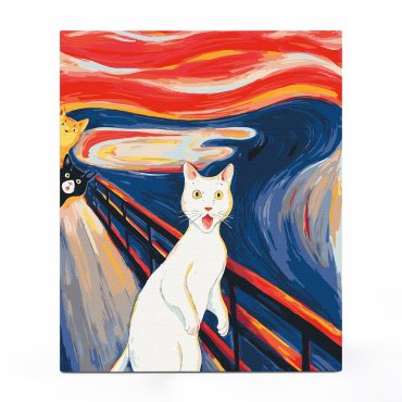 Картина по номерам ORNER x InnaRuda «Крик»: фото - ORNER