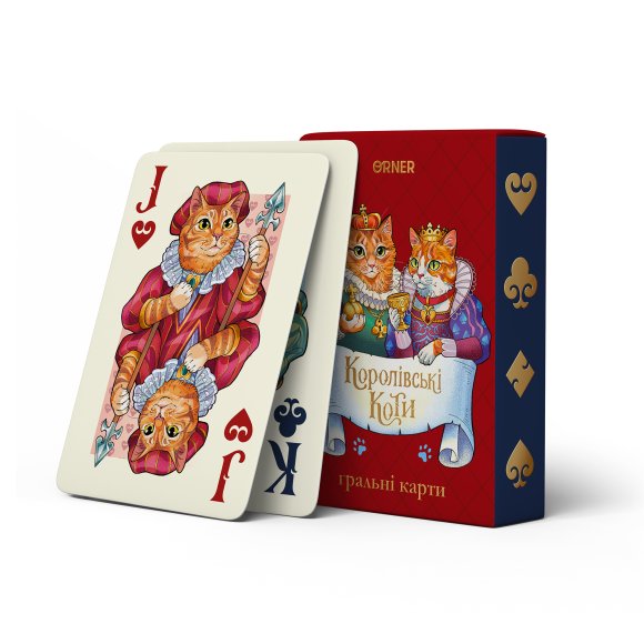 Playing cards "Royal Cats": Photo
