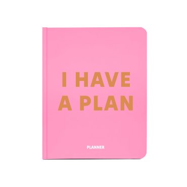 Планер «I HAVE A PLAN» розовый: фото - ORNER