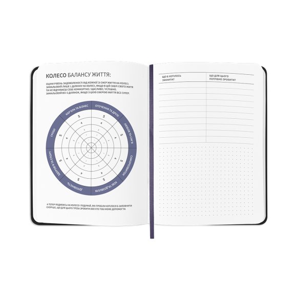 Планер-дневник «Мой продуктивный год» черный: Фото