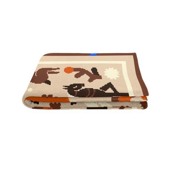 Плед «Гармония природы» светлый: Фото