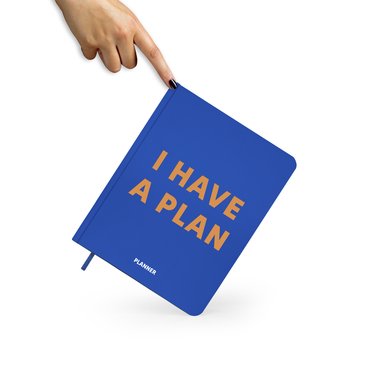 Планер «I HAVE A PLAN» синій: Фото - ORNER