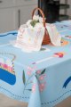 Tablecloth "Easter Basket" blue 130x170: Photo 11