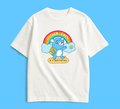 Oversized T-shirt ORNER x Maliunok "Vacation" milky: Photo 2
