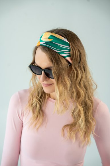 Scarf "Spring Bouquet" pink: Photo