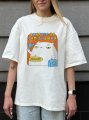Oversized T-shirt ORNER x Maliunok "Delay" milky: Photo 4