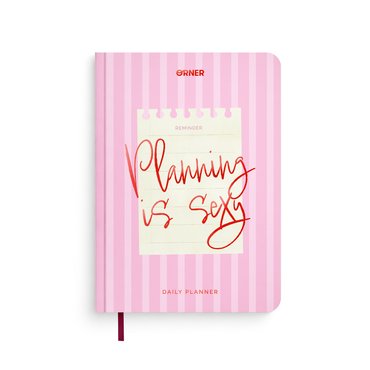 Daily planner Planning is sexy pink: photo - ORNER