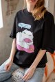 Oversized T-shirt ORNER x Maliunok "Beautiful" black: Photo 15